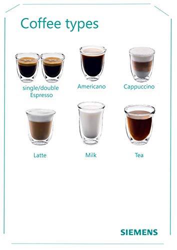 Siemens TE655203RW Independiente Totalmente automática Máquina espresso 1.7L Negro cafetera eléctrica