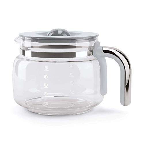 Smeg dcf02creu DCF02RDEU/PGAU/WHAU Cafetera de filtro, Gris