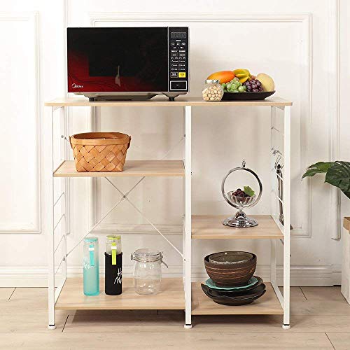 soges Estante de Cocina Estante de Horno microondas, Multi-función Utensilios de Cocina Estantes de Almacenamiento,171-MO