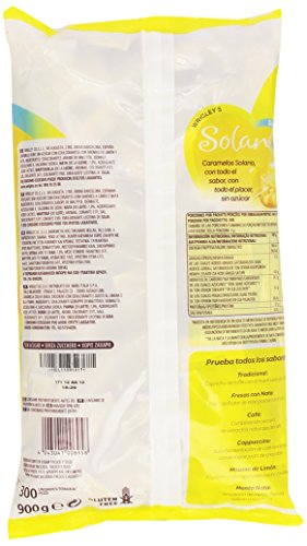 Solano - Mousse de Limón - Caramelo duro sin azúcar - 900 g