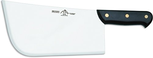 Sonpó Online - Modelo HACH3 - Hachuela profesional de 28 cm - Mango negro de polietileno y hoja de acero inoxidable de 4 mm de grosor.