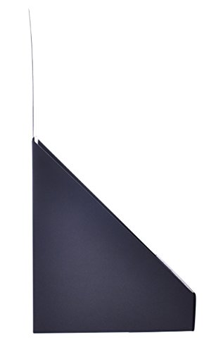 Soporte de muestra de cartón, paquete de 50 unidades, de la marca Stand-Store, color negro 12" Wide