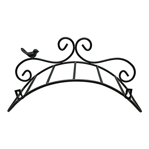 Soporte para manguera de jardín Soporte de manguera de jardín de hierro fundido de 13.8 "para montaje en pared decorativo