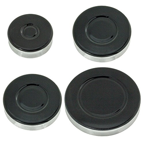 Spares2go grabadora de Gas diseño de corona de fuego gorra para hornos Rangemaster tapa para fuegos de cocina (tamaño pequeño, 2 medio y tamaño grande)