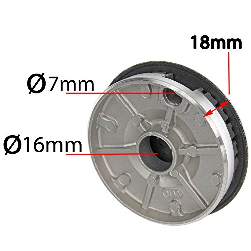 Spares2go grabadora de Gas diseño de corona de fuego gorra para hornos Rangemaster tapa para fuegos de cocina (tamaño pequeño, 2 medio y tamaño grande)