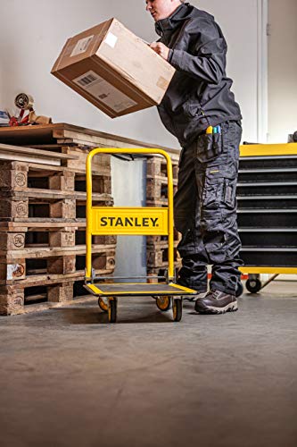 Stanley SXWTD-PC527 150 kg Steel Platform Truck - Yellow