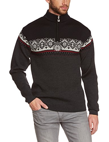 St.Moritz - Jersey para Hombre (2 Unidades), Color Gris Oscuro, Blanco, Negro y Frambuesa