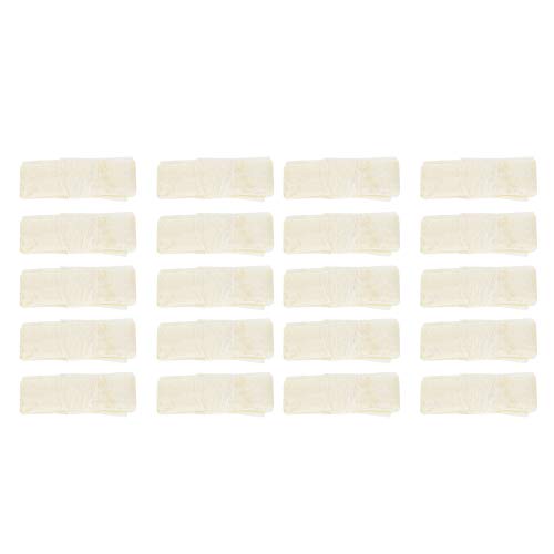 stronerliou - Accesorio de Carcasa de Salchicha de Secado Comestible casero de 20 Piezas para máquina de Hacer Salchichas