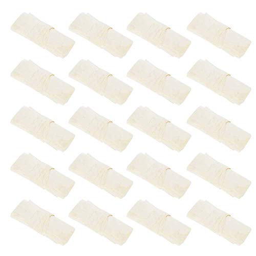 stronerliou - Accesorio de Carcasa de Salchicha de Secado Comestible casero de 20 Piezas para máquina de Hacer Salchichas