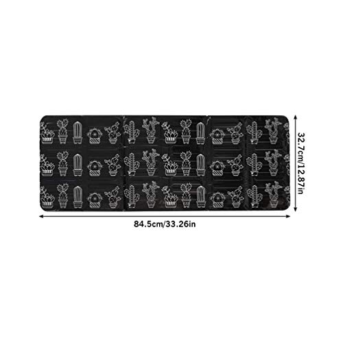 Szaerfa Plegable Antiadherente antisalpicaduras Escudo Protector Cocina sartén Aceite Pantalla de Salpicadura Cubierta para Cocina fácil de Limpiar (Negro)