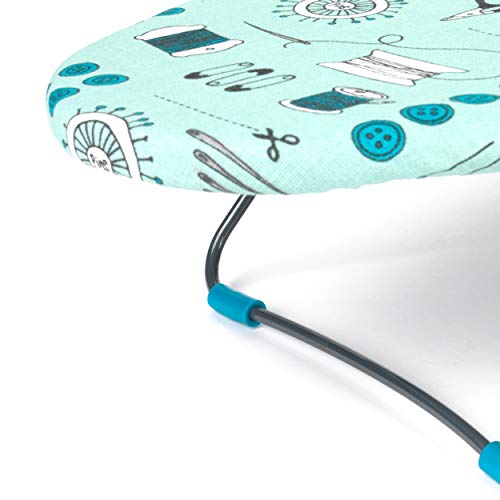 Tabla de planchar de sobremesa Beldray® LA023735SEW, 76 x 33 cm, estampado de costura