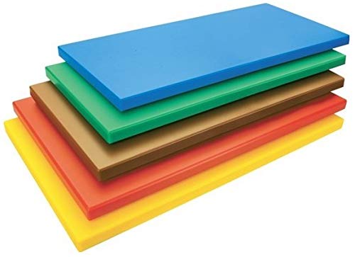 Tabla de Polietileno Profesional de Alta Densidad 30 x 20 x 1,5 Cm (Rojo)