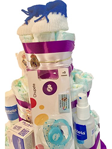 Tarta de pañales DODOT Real Madrid MUSTELA