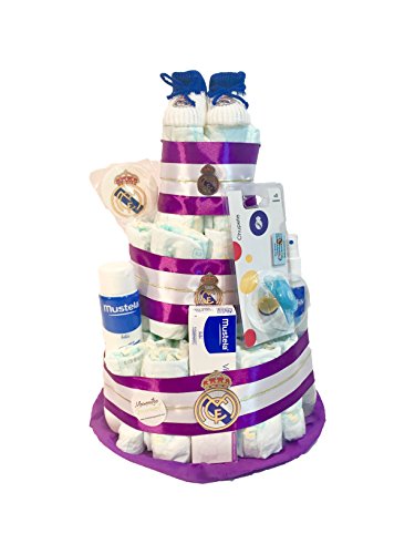 Tarta de pañales DODOT Real Madrid MUSTELA