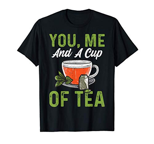 Taza de té Letra de juego de palabras T Chiste de parodia Camiseta