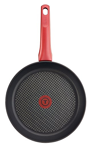 Tefal Character-Sarten, Color Rojo, Aluminio, Rouge Surprise, 30 cm de diámetro