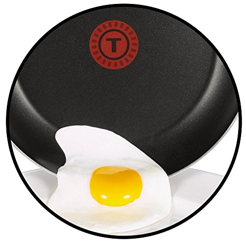 Tefal Delight Juego, Acero Inoxidable, Negro, Set de 2 sartenes, 2 Unidades