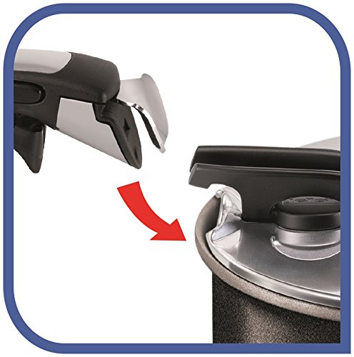 Tefal L9939822 Tapa INOX Ajustable, diámetro 30 cm, Acero Inoxidable, Plata