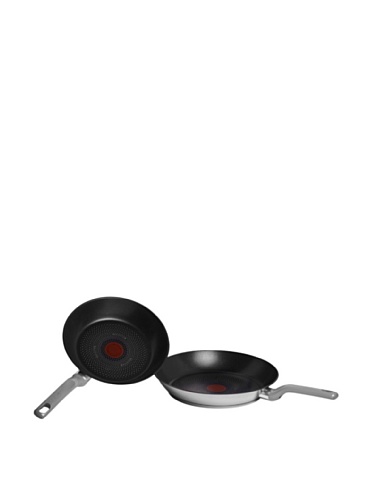 Tefal Lote 2 Sartenes 20-26 cm Envy, Acero Inoxidable 18/10 (304 aleación), U, 20-26cm