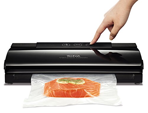 Tefal Vacupack Classic Envasadoras al vacío, 110 W, Negro