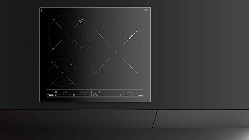 Teka IT 6320 Integrado Cerámico Negro - Placa (Integrado, Cerámico, Vidrio, Negro, 1800 W, 14,5 cm)