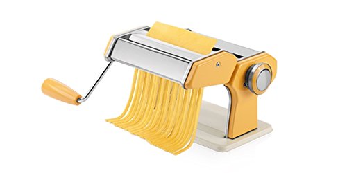 Tescoma Delicia Maquina para Pasta, Acero Inoxidable, Bicolor, 21 x 14 x 19,5 cm