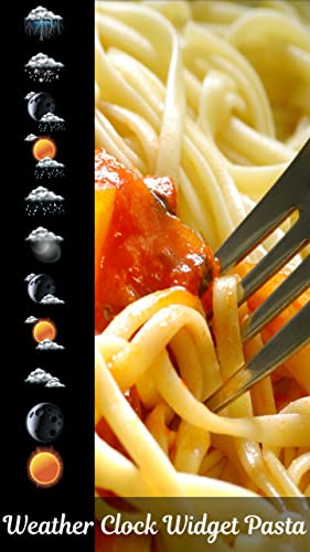 Tiempo Clock Widget Pasta