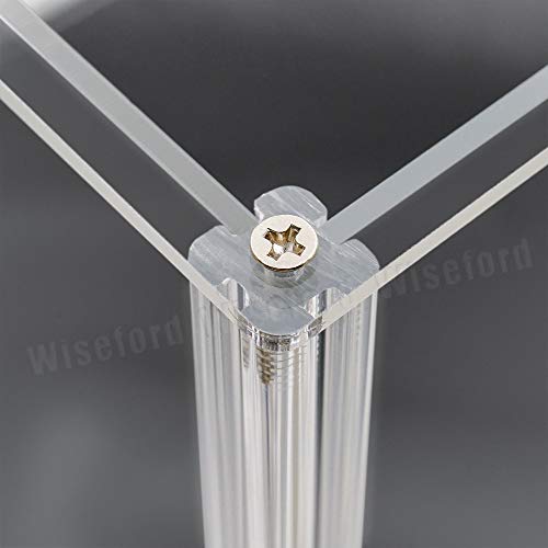 Tingacraft - Vitrina de Acrílico 345 x 245 x 260 mm para Balón de Fútbol