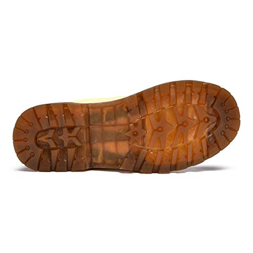TIZORAX Botas de invierno para las mujeres Acacia Safflower imprime la parte superior alta con cordones clásicos zapatos de la escuela de lona, color Multicolor, talla 40.5 EU