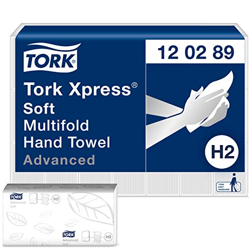Tork 120289 Juego de Papel Plegadas en Z, Blanco, 180 Toallas, Caja de 21