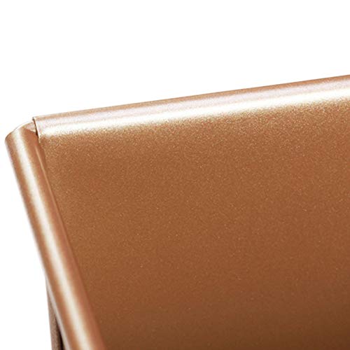 Tostado Molde Para Hornear Pan, Acero Carbono Antiadherente Pan De Molde Con Tapa, Caja De Tostadas Para Hacer Pasteles Y Pan Para Cocina, Panadería, Restaurante, Hotel