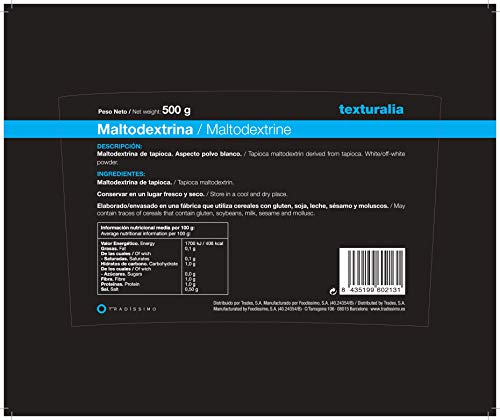 Tradissimo, Maltodextrina 500gr