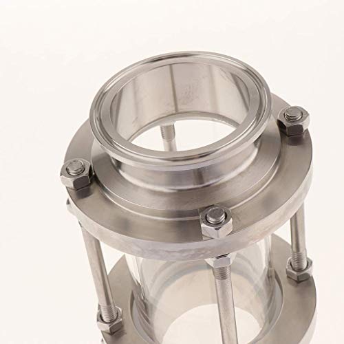 Tubayia Tri - Vitrina de cristal sanitario (acero inoxidable)