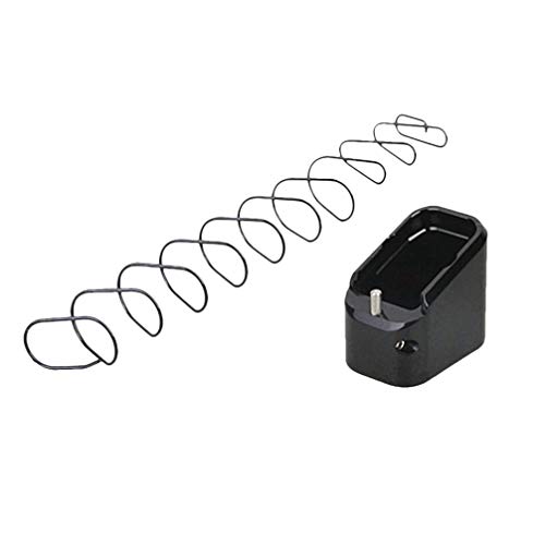 ULTECHNOVO Placa Base de Revista de Metal Compatible para G17 22 34 35 P1 Hacia Arriba (Negro)