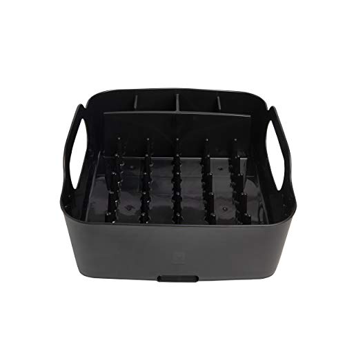Umbra 330590-582– Escurridor de platos y vasos, 36x32,5x15,5cm, color negro