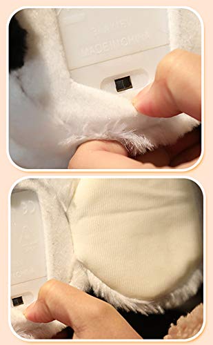 Uni-Wert Peek-A-Boo Panda de Peluche Juguete Interactivo Canciones de Canto Música Felpa Panda Animal de Peluche Panda Juguete Eléctrico para muñecas para Bebé / Niños