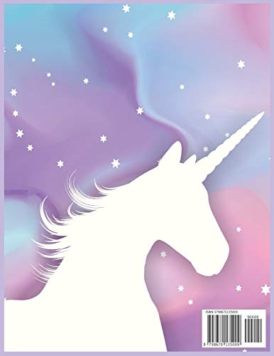 Unicorn Coloring Book: Coloring book Help children stimulate imagination, creativity with colors (for kids aged 8-15 years) - Vol: 63