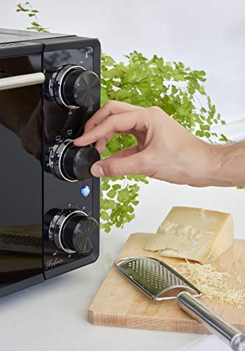 UNIVERSALBLUE Mini Horno Eléctrico Sobremesa con Convección | Potencia 2000W | Capacidad 48L | Horno Pequeño