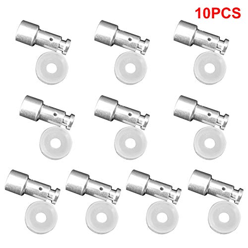 Universals Repuesto de flotador y sellador, 10 unidades de anillos de sellado de válvulas para ollas de presión eléctrica XL YBD60-100 PPC780 PPC770 PPC790 Tamaño libre plata
