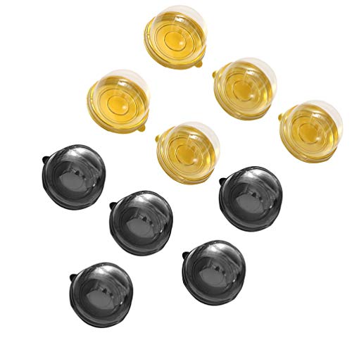UPKOCH 50 piezas de plástico transparente individuales individuales cupcake muffin titulares cajas cajas tazas vainas para fiesta boda cumpleaños navidad