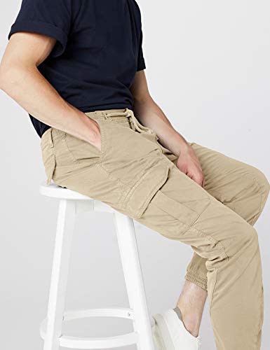 Urban Classics Cargo Jogging Pants Pantalones, Beige (Sand), L para Hombre