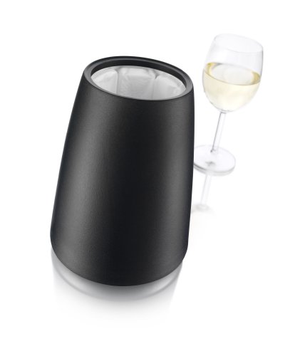 Vacu Vin 3649460 Cubitera/enfriador, plástico, Negro