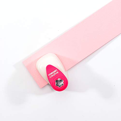 Vaessen Creative Perforadora de Papel, Flor, Talla XS, Para Proyectos DIY, Scrapbooking, Creación de Tarjetas y Más