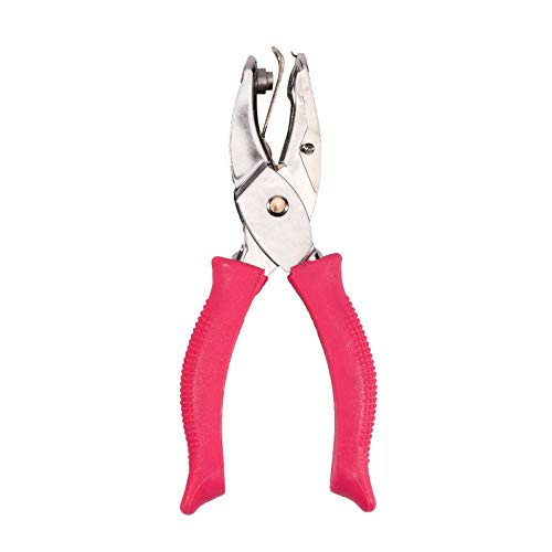 Vaessen Creative Perforadora Tenaza Círculo 6 mm, Metal, Plástica, Multicolor, 15x5x3 cm