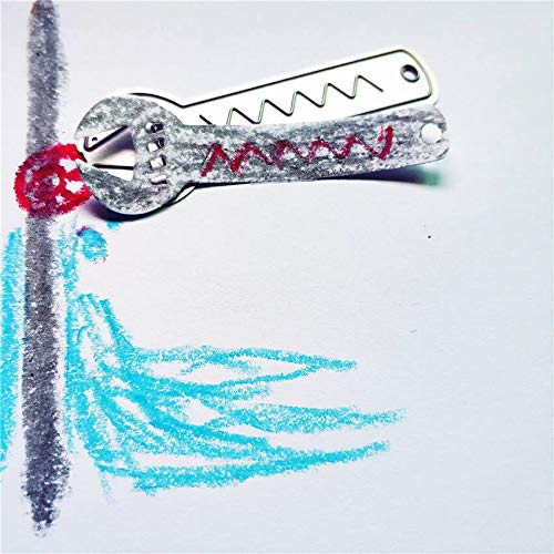 Venta al por mayor troquelado troqueles llave metal artesanía papel troquelado Scrapbooking/DIY gofrado molde tarjetas de Navidad año nuevo