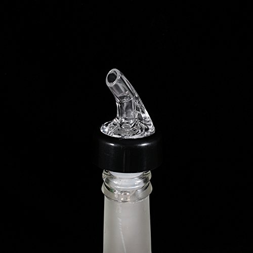 Vertedor de Botellas Vino, 30 ml Vino de Medida Dosificador Tapón de la Boquilla, Vertedor Tipo Boquilla (Blanco, 5pcs)