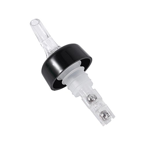 Vertedor de Botellas Vino, 30 ml Vino de Medida Dosificador Tapón de la Boquilla, Vertedor Tipo Boquilla (Blanco, 5pcs)