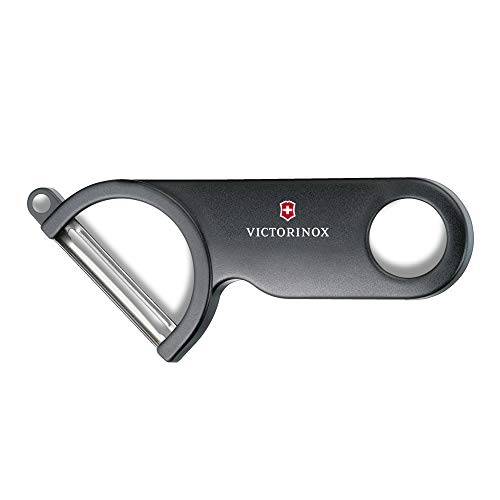 Victorinox Pelador de patatas, plástico, negro, Medium