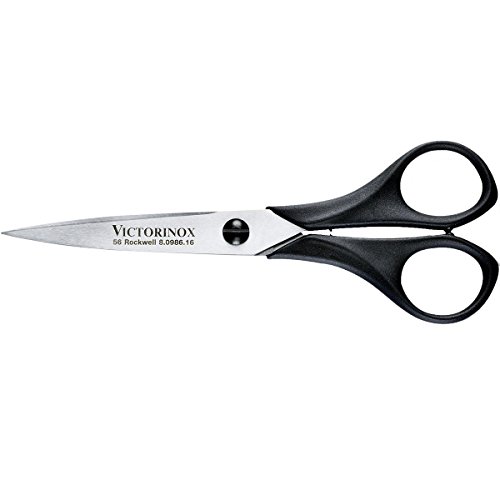 Victorinox Tijera, Acero Inoxidable, Negro, Medium