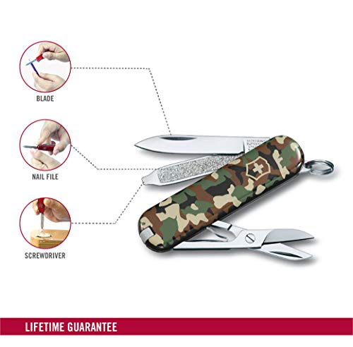 Victorinox V06223.94 Navaja Pequeña Classic SD, Multicolor, S